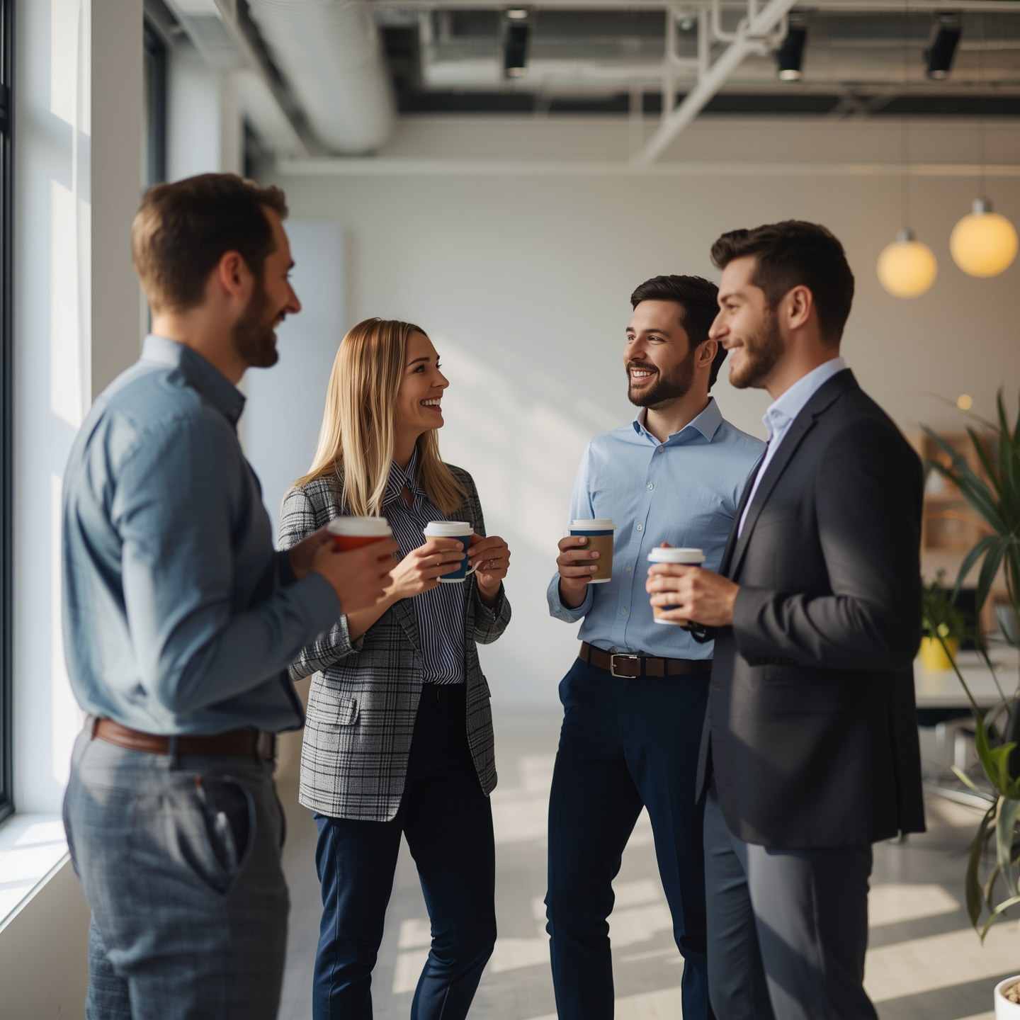 team-kaffee-austausch Team stimmt sich zur Umsetzung und Abstimmung einer JTL-Schnittstelle ab